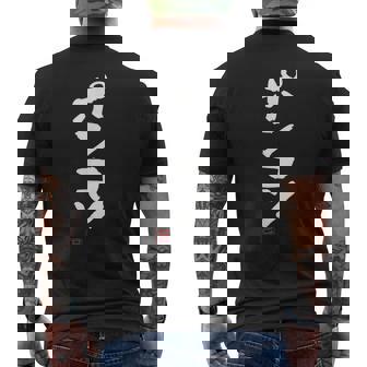 「ポンコツ」おもしろ 筆文字 服 面白い文字入り メンズTシャツ バックプリント - Kawaiitshirt