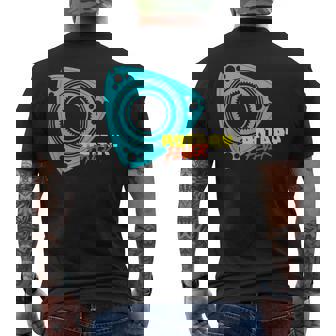 「ロータリーフィーバー」ロータリーエンジン メンズTシャツ バックプリント - Kawaiitshirt