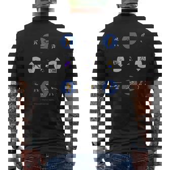 「悪魔城ドラキュラ」9 Circles メンズTシャツ バックプリント - Kawaiitshirt