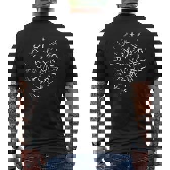 「線文字a」 考古学 ミノア文明 未解読文字 古代ギリシア クレタ島 文字 歴史学 青銅器時代 ミノア語 メンズTシャツ バックプリント - Kawaiitshirt