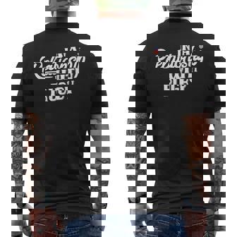 「面白いラグビー選手」と言うラグビーとの関係 メンズTシャツ バックプリント - Kawaiitshirt