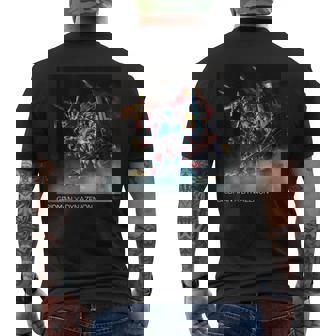 『Gridman×Dynazenon』劇場版制作決定ビジュアル メンズTシャツ バックプリント - Kawaiitshirt