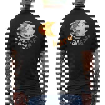 【おつカレーさまでした】おもしろ日本語 お疲れ様 優しい ギャグ メンズTシャツ バックプリント - Kawaiitshirt