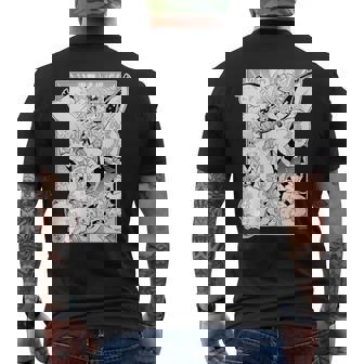 【さくらみこ】『ヤマト神想怪異譚』漫画コマtシャツ（本人セレクト 日本語） メンズTシャツ バックプリント - Kawaiitshirt