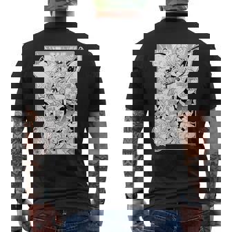 【さくらみこ】『ヤマト神想怪異譚』漫画コマtシャツ（本人セレクト 英語） メンズTシャツ バックプリント - Kawaiitshirt