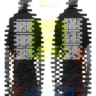 【まんが】クレヨンしんちゃん よしなが先生 ひまわり体操 メンズTシャツ バックプリント - Kawaiitshirt