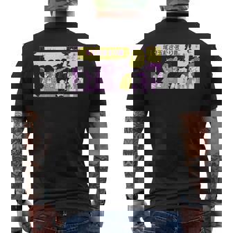 【まんが】クレヨンしんちゃん 紅さそり隊登場 メンズTシャツ バックプリント - Kawaiitshirt