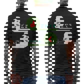 【よごれてもいいふく】保育園・外遊びにぴったり！面白い言葉×可愛いフォントで家族コーデも！ メンズTシャツ バックプリント - Kawaiitshirt