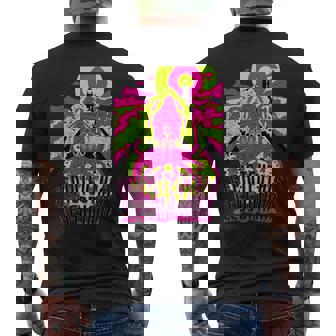 【アオリイカ】 海釣り イカ釣り ユニークイラスト アウトドア 【Sepioteuthis Lessoniana】 メンズTシャツ バックプリント - Kawaiitshirt