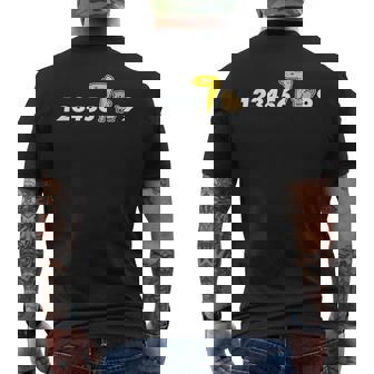 【テレビ東京公式】「テレ東ファン支局」開局1周年記念グッズ黒 メンズTシャツ バックプリント - Kawaiitshirt