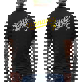 【テレビ東京公式】ナナナ【卓球】 メンズTシャツ バックプリント - Kawaiitshirt