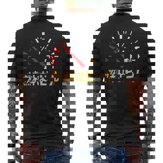 【燃料はビール】 面白い酒 ビール メンズ おもしろ 筆文字 面白い 服 オリジナル おもしろグッズ 文字 メンズTシャツ バックプリント - Kawaiitshirt