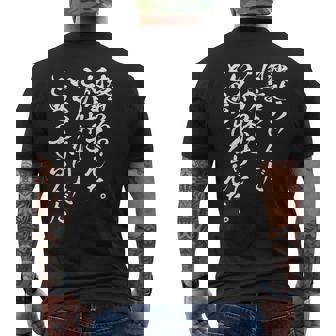 【痩せろ？何言ってんだ。この体にいくらかけたと思ってるんだ。】筆文字 おもしろ 面白い ウケる ふざけ ネタ 笑える メンズTシャツ バックプリント - Kawaiitshirt