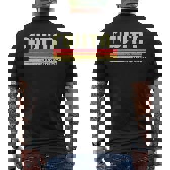 【藤田 ふじた】名前 名字 家族お揃い ギャグ ネタ ウケ狙い 贈り物 ギフト 面白い おもしろ メンズTシャツ バックプリント - Kawaiitshirt