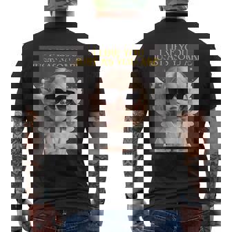 ありのままのあなたが好きだよ。 メンズTシャツ バックプリント - Kawaiitshirt