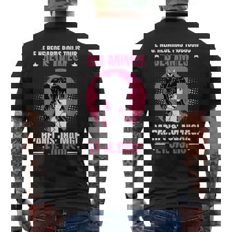 いつもアニメを見ないかわいいアニメ漫画 メンズTシャツ バックプリント - Kawaiitshirt