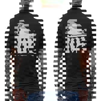 いや、面白いサカバンバスピスフィッシュミーム メンズTシャツ バックプリント - Kawaiitshirt