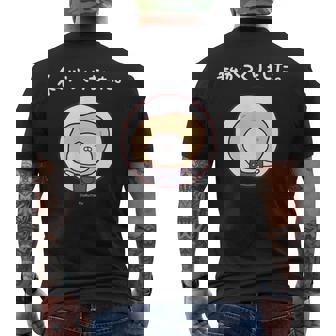 うさまる 生産者まる ダークカラー メンズTシャツ バックプリント - Kawaiitshirt