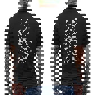 うなぎしか勝たん メンズTシャツ バックプリント - Kawaiitshirt