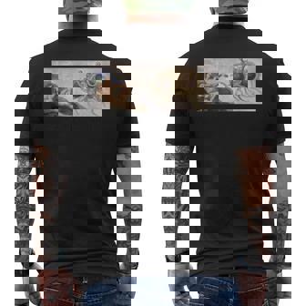 おかしい。ラーメンを頂けますか？空飛ぶスパゲッティモンスターギフト メンズTシャツ バックプリント - Kawaiitshirt