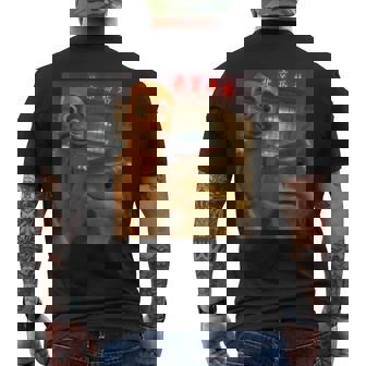 おもしろい Tung Tung Tungahur Tralero Tralalaelfie Brainrot メンズTシャツ バックプリント - Kawaiitshirt