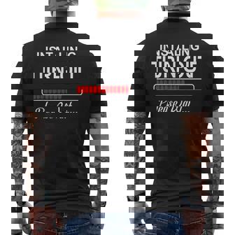 おもしろバレエレッスン設置 ターンアウトクラス かわいい メンズTシャツ バックプリント - Kawaiitshirt