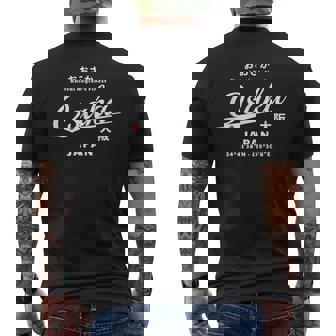 かっこいい ヴィンテージ 日本 大阪 旅行 土産 ギフト メンズTシャツ バックプリント - Kawaiitshirt