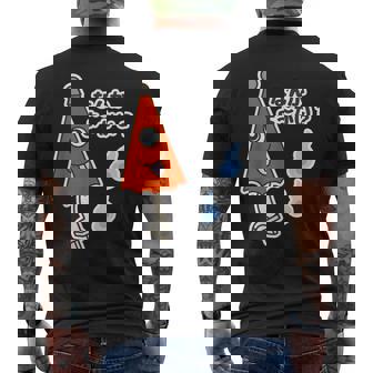 からかさ小僧『なんか よ〜かい？』唐傘 おばけ【ゆるフレンズ】妖怪 かわいい イラスト メンズTシャツ バックプリント - Kawaiitshirt