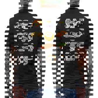 かわいいお寿司 メンズTシャツ バックプリント - Kawaiitshirt