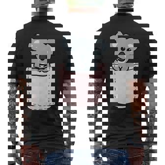 かわいいコアラ コアラベア ポケットアニマル メンズ レディース ティーン キッズ メンズTシャツ バックプリント - Kawaiitshirt