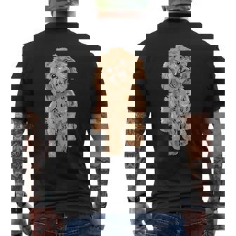 かわいいコッカプー 犬 イラスト コッカプー オーナー ラブ メンズTシャツ バックプリント - Kawaiitshirt