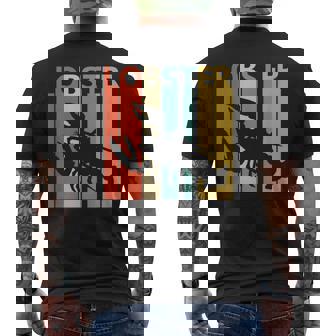 かわいいロブスターの動物 メンズTシャツ バックプリント - Kawaiitshirt