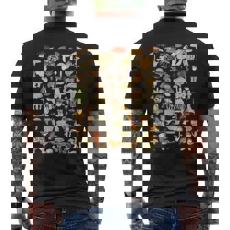 きのこシャツ菌類菌類採食きのこささやき Kinoko Koibito Gifuto メンズTシャツ バックプリント - Kawaiitshirt