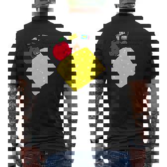 ぐっすりおやすみぷっぷる メンズTシャツ バックプリント - Kawaiitshirt