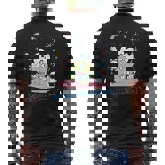 けろけろけろっぴ タンバリン 【バレンタインギフトにおすすめ！】 メンズTシャツ バックプリント - Kawaiitshirt