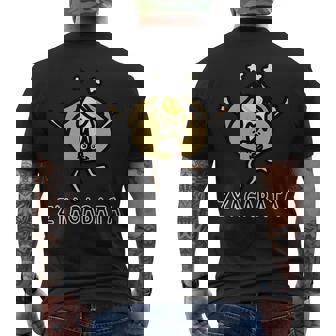 じゃがバターさん メンズTシャツ バックプリント - Kawaiitshirt