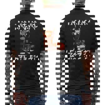 じゅげむじゅげむ五秒でブチギレ ネタ 落語 言い間違い もじり ジョーク ギャグ ツッコミ パンダ おもしろ メンズTシャツ バックプリント - Kawaiitshirt