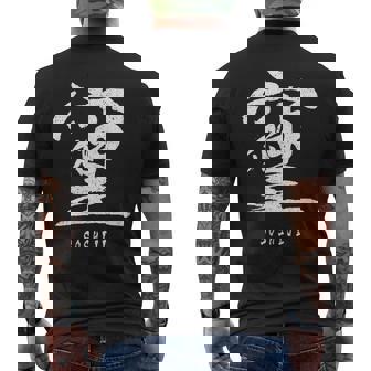 そしじ 愛と調和と感謝を表す漢字 メンズTシャツ バックプリント - Kawaiitshirt