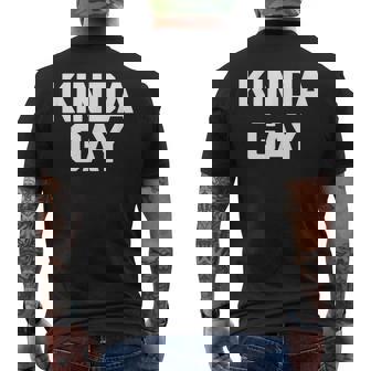 ちょっとゲイシャツ 面白い言葉 皮肉なゲイプライド Lgbtq ゲイ メンズTシャツ バックプリント - Kawaiitshirt