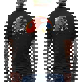 てんとう虫 てんとう虫 愛 昆虫 甲虫 甘い てんとう虫 メンズTシャツ バックプリント - Kawaiitshirt