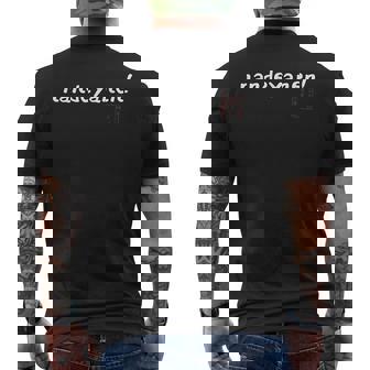 なんでやねん！ 大阪 万博 ネタ 文字入り お花見 グッズ 誕生日 母の日 父の日 入学式 卒業式 ジョーク パーティー メンズTシャツ バックプリント - Kawaiitshirt