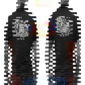 ねぶたデザイン ミナト メンズTシャツ バックプリント - Kawaiitshirt