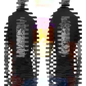 はぶ酒 スネークウイスキー 沖縄 日本 岩国沖縄沖縄 ハブ酒 メンズTシャツ バックプリント - Kawaiitshirt