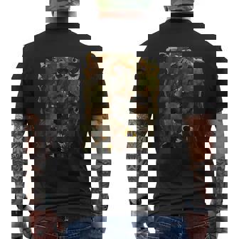 ひまわり By エゴン・シーレ 1911 メンズTシャツ バックプリント - Kawaiitshirt