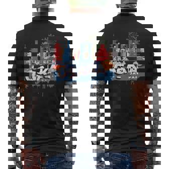 むしろ大阪にいたい ヴィンテージ日本のお土産 メンズTシャツ バックプリント - Kawaiitshirt