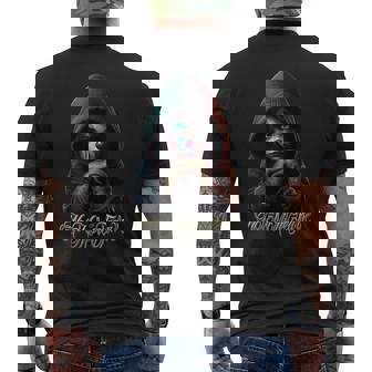 もう涙の涙のチカナタトゥーチョーラチカノピエロパヤサ No More Tears メンズTシャツ バックプリント - Kawaiitshirt