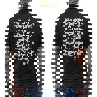 わたしはがんばらないおまえががんばれ ユニークなメッセージ 面白い おもしろ メンズTシャツ バックプリント - Kawaiitshirt