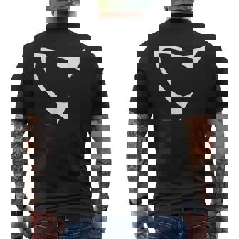 アイコンシリーズ キャシャーン A メンズTシャツ バックプリント - Kawaiitshirt