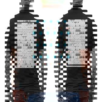 アイスクリームソーダ かわいい スイーツ メンズTシャツ バックプリント - Kawaiitshirt