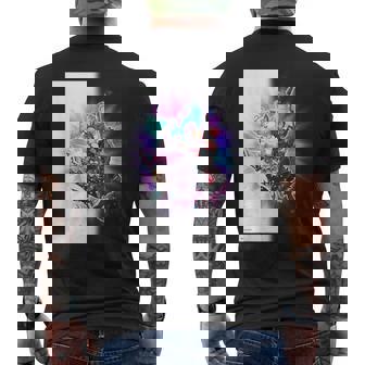 アイドルランドプリパラ デザインc メンズTシャツ バックプリント - Kawaiitshirt